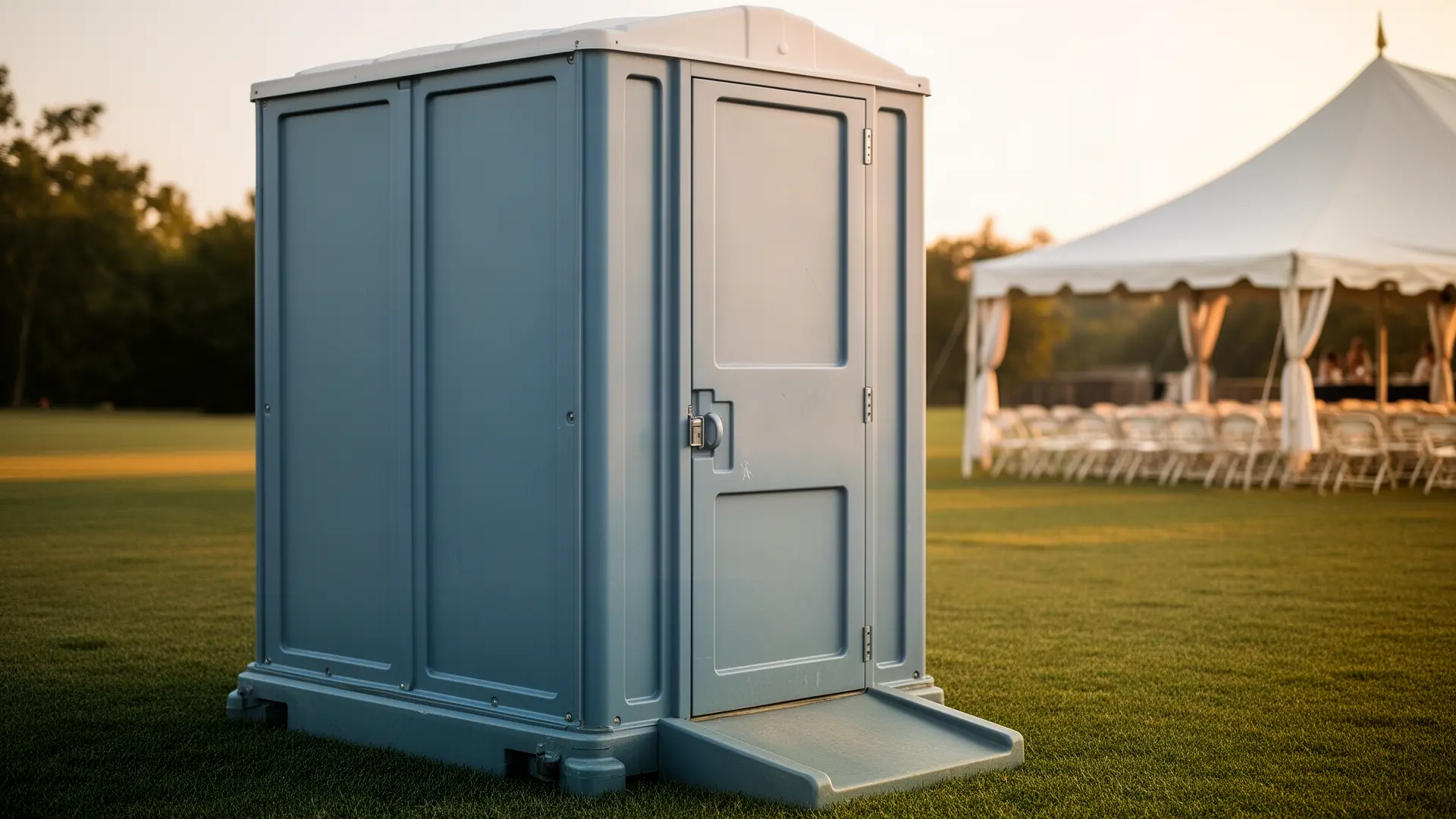 Clean porta potty unit from S & N Porta Potty Rental in Philadelphia, PA